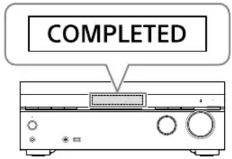 SONY TA-AN1000 - Vérifiez la progression de la mise à jour du logiciel. - 2