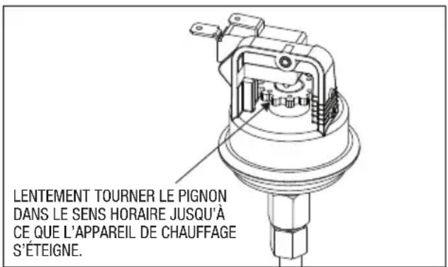Jandy Hi-E2 - Pression du gaz - 1