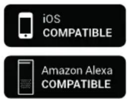 iOS COMPATIBLE Amazon Alexa COMPATIBLE
