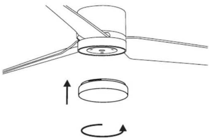 SPC Conforto DC Nature - Ceiling bracket installation: - 11