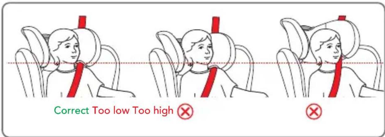 Foppapedretti Pitstop i-Size - ADJUSTING THE HEIGHT OF THE HEADREST AND STRAPS - 2