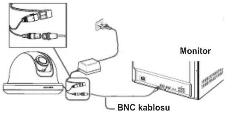SAMSUNG SCC-B5345 - Kabloların bağlanması ve anahtarların ayarlanması - 1
