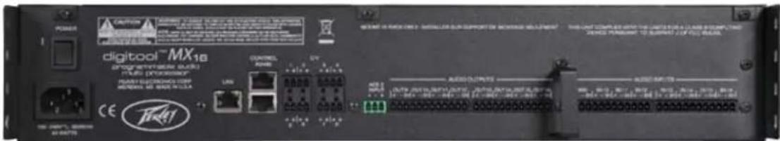 PEAVEY Digitool LIVE - DIGITOOL的后面板: - 2