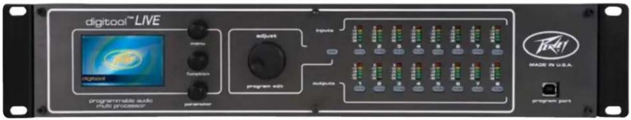 PEAVEY Digitool MX16 - LE FUNZIONI DI ELABORAZIONE COMPRENDONO: - 1