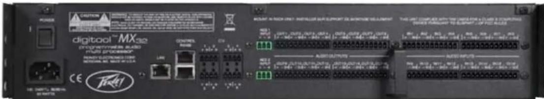 PEAVEY Digitool MX16 - DIGITOOL的后面板: - 3