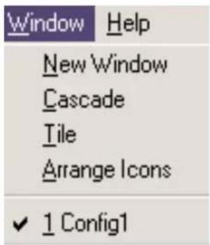 MediaMatrix PageMatrix - Menü „Window“ - 1