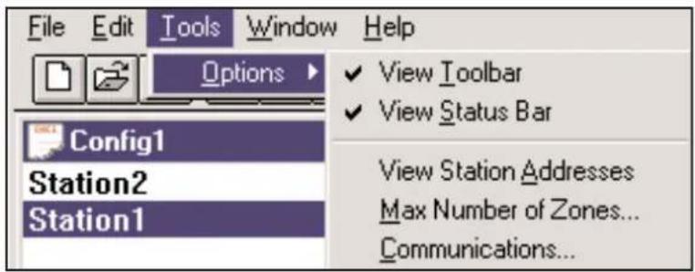 MediaMatrix PageMatrix - Menú de herramientas/opciones - 1