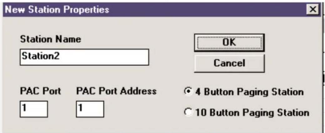 MediaMatrix PageMatrix - Insert Station (insertar estación) - 1