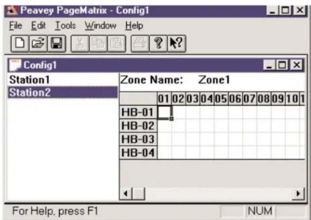 MediaMatrix PageMatrix - Stations and Zones - 1