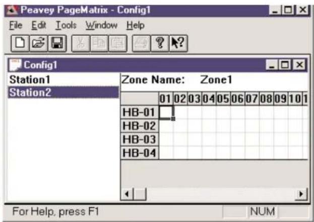 MediaMatrix PageMatrix - Postes et zones - 1