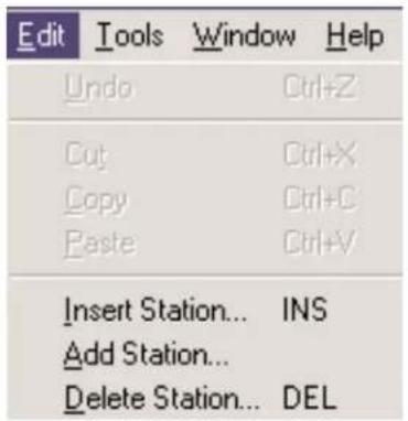 MediaMatrix PageMatrix - Menü „Edit“ (Bearbeiten) - 1