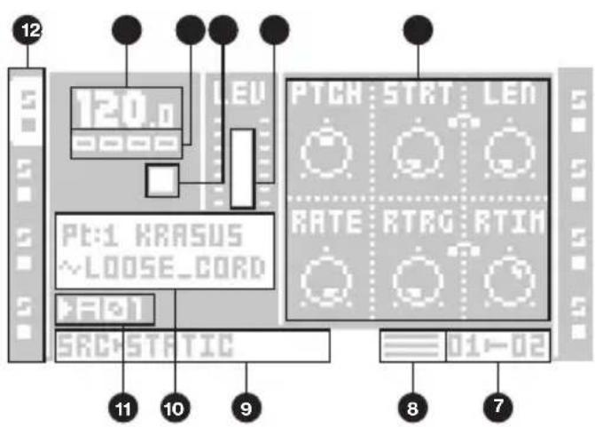 12 120.0 Pt:1 KRASUS ~LOOSE_CORD PA:1 SRC:STATIC PTCH START LEN RATE RTRG RTIM 01-02 11 10 9 8 7