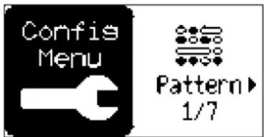 Config Menu Pattern 1/7