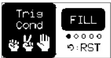 Tris Cond FILL ● ◇ ◇ ◇ ◇ ● :RST