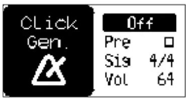 Elektron Model: Samples - CLICK メニュー - 1