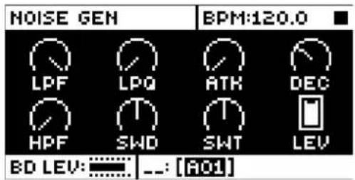 Elektron Analog Rytm MKII - NOISE GEN (WHITE NOISE GENERATOR) - 1