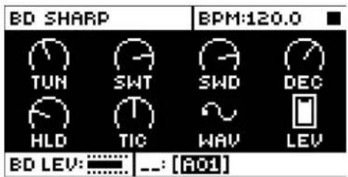 Elektron Analog Rytm MKII - BD SHARP - 1