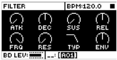 Elektron Analog Rytm MKII - FILTER - 1