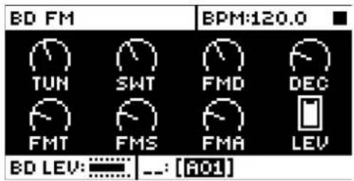 Elektron Analog Rytm MKII - BD FM - 1