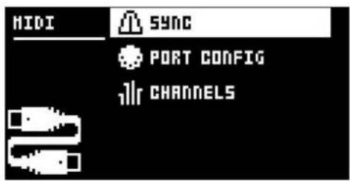 HIDI SYNC PORT CONFIG AIR CHANNELS