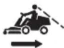 HUSQVARNA R 200iX - Symbole auf dem Gerät - 10