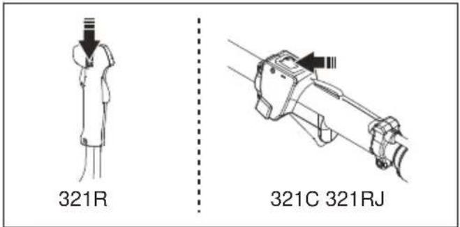 HUSQVARNA 321RJ - 停止发动机 - 1