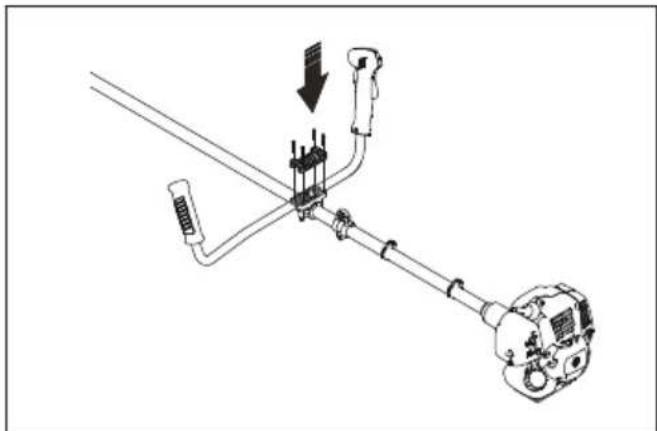 HUSQVARNA 321RJ - Lắp tay lái (321R) - 1