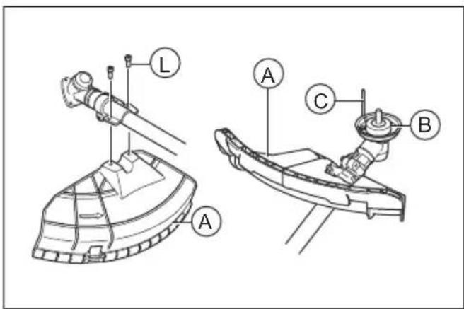 HUSQVARNA 321RJ - ต่อสายค้นเร่งและสายสวิทช์หยุด (321R) - 6