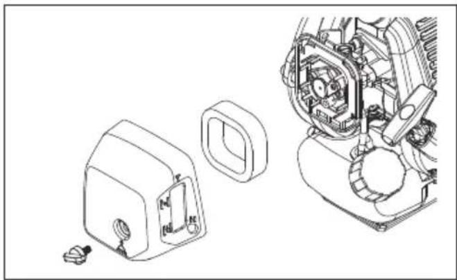HUSQVARNA 321C - Lam sach bó locgio - 2