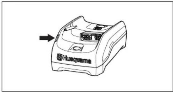 HUSQVARNA 120iBV - Заряджання акумулятора - 2