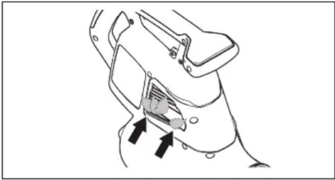 HUSQVARNA 120iBV - Slik kontrollerer du luftinntaket - 1