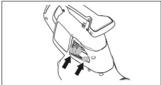 HUSQVARNA 120iBV - 吸気口の点検 - 1