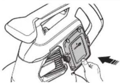 HUSQVARNA 120iBV - Conexión de la batería al producto - 3