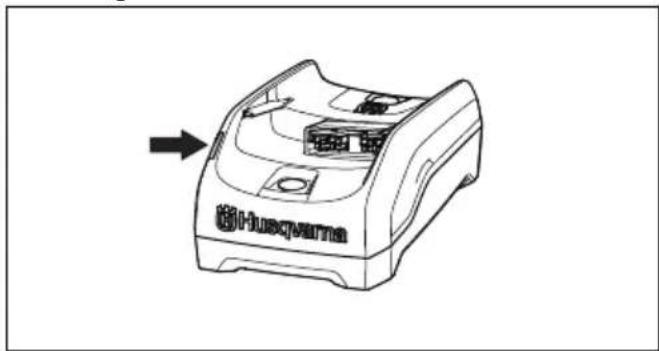 HUSQVARNA 120iBV - Akumulatora uzlāde - 2