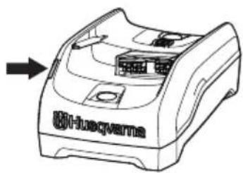 HUSQVARNA 120iBV - To charge the battery - 2