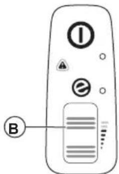 HUSQVARNA 120iBV - Az akkumulátor csatlakoztatása a termékhez - 6