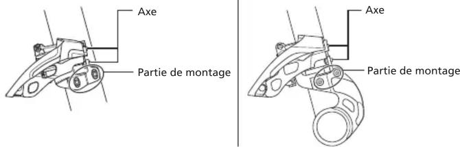 SHIMANO FD-RX400-F - Noms des pièces - 3