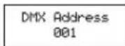 Cameo Q SPOT 15 RGBW - USTAWIANIE ADRESU STARTOWEGO DMX - 2
