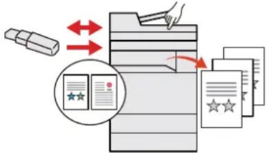 OLIVETTI d-Copia 7002MF - Sauter les pages blanches durant l'impression (Sauter page blanche) - 14
