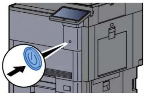 OLIVETTI d-Copia 7002MF - Mise hors tension - 1