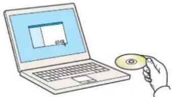OLIVETTI d-Copia 8002MF - Insérer le DVD. - 1