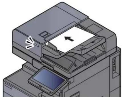OLIVETTI d-Copia 6001MF - Envoi de document au dossier partagé désiré sur un ordinateur - 1