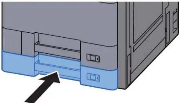 OLIVETTI d-Copia 6001MF - Repousser doucement le magasin à l'intérieur. - 1