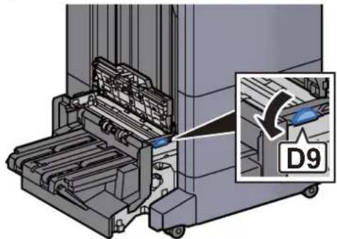 OLIVETTI d-Copia 6001MF - Soulever le levier de libération pour sortir l'unité de pliage. - 3