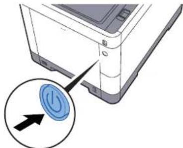 OLIVETTI d-Color MF3024 - Mise hors tension - 1
