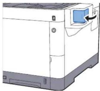 OLIVETTI d-Color MF3024 - Déblocage de l'agrafeuse - 3