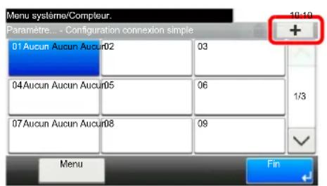 OLIVETTI d-Color MF3024 - Entre les informations de l'utilisateur. - 1