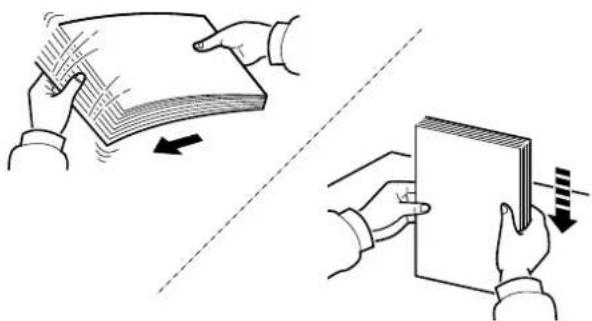 OLIVETTI d-Color MF3024 - Précautions pour le chargement du papier - 1