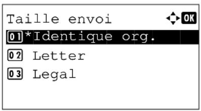 OLIVETTI d-Color MF2603en - Relations entre les options Format d'origine, Taille envoi et Zoom - 2