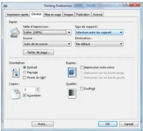 OLIVETTI d-Color MF2603en - Impression – Impression à partir d'une application - 2